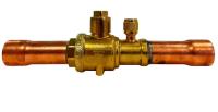 Вентиль шаровый 7/8" Becool BC-BVa-78 с сервисным штуцером